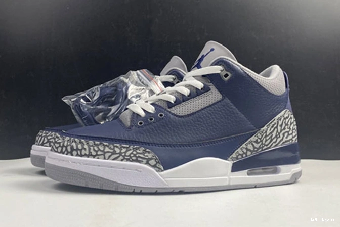 Air 3 Navy” CT8532-401 402 Jordan Vibrant “Midnight 0916